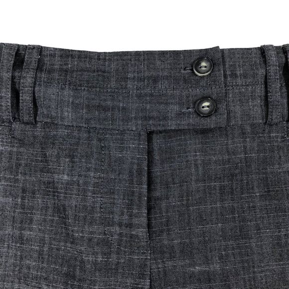 B Wear Byer California Grey Plaid Drsign Dress Slacks, Career Pants SZ 9 - Picture 5 of 9